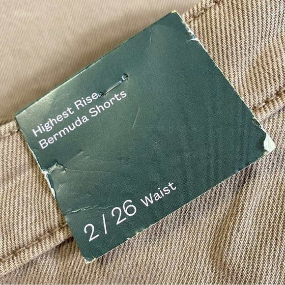 New! Wild Fable Target Highest Rise Bermuda Jean Shorts - Picture 7 of 10